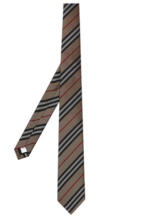 Мужской шелковый галстук BURBERRY бежевого цвета по цене 15800 руб., арт. 8011694/112654 | Фото 1 Мужской шелковый галстук BURBERRY бежевого цвета, арт. 8011694/112654 | Фото 1