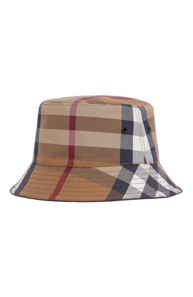 Мужская хлопковая панама BURBERRY бежевого цвета по цене 35150 руб., арт. 8041616/128783 | Фото 2 Мужская хлопковая панама BURBERRY бежевого цвета, арт. 8041616/128783 | Фото 2