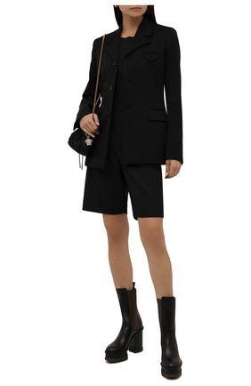 Женские кожаные ботильоны greca labyrinth VERSACE хаки цвета по цене 94800 руб., арт. DST420Q/DVTA3 | Фото 2 Женские кожаные ботильоны greca labyrinth VERSACE хаки цвета, арт. DST420Q/DVTA3 | Фото 2 (Материал внутренний: Натуральная кожа; Каблук тип: Устойчивый; Каблук высота: Высокий; Подошва: Платформа)