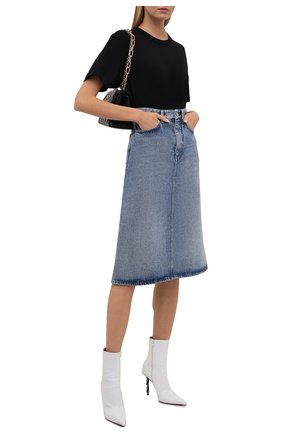 Женская хлопковая футболка ALEXANDERWANG.T черного цвета по цене 8690 руб., арт. 4CC3211281 | Фото 2 Женская хлопковая футболка ALEXANDERWANG.T черного цвета, арт. 4CC3211281 | Фото 2