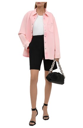 Женская джинсовая рубашка ALEXANDER WANG розового цвета по цене 44150 руб., арт. UDC3212993 | Фото 2 Женская джинсовая рубашка ALEXANDER WANG розового цвета, арт. UDC3212993 | Фото 2