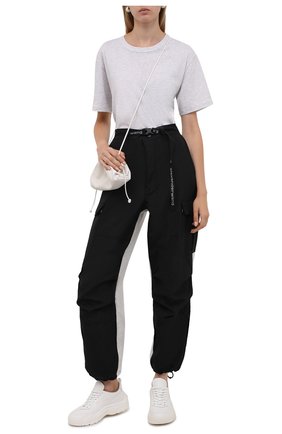 Женские джоггеры ALEXANDER WANG черного цвета по цене 51500 руб., арт. UWC3214005 | Фото 2 Женские джоггеры ALEXANDER WANG черного цвета, арт. UWC3214005 | Фото 2