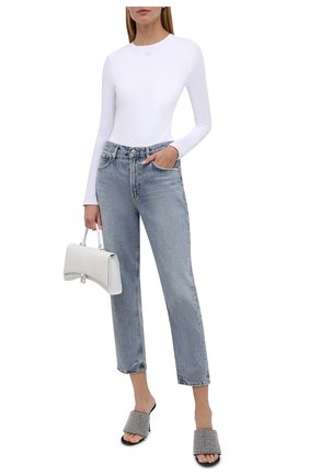 Женское боди ALEXANDERWANG.T белого цвета по цене 28100 руб., арт. 4CC3217032 | Фото 2 Женское боди ALEXANDERWANG.T белого цвета, арт. 4CC3217032 | Фото 2