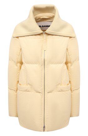 Женский пуховик JIL SANDER желтого цвета по цене 208000 руб., арт. JSPT440097-WT245400A | Фото 1 Женский пуховик JIL SANDER желтого цвета, арт. JSPT440097-WT245400A | Фото 1 (Рукава: Длинные; Материал внешний: Хлопок; Материал подклада: Хлопок; Длина (верхняя одежда): До середины бедра; Материал утеплителя: Пух и перо; Стили: Минимализм; Кросс-КТ: Пуховик)