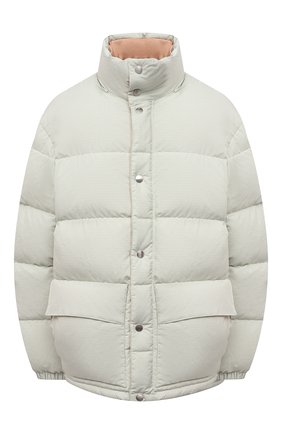 Женский пуховик JIL SANDER светло-зеленого цвета по цене 163500 руб., арт. JPPT440294-WT441300A | Фото 1 Женский пуховик JIL SANDER светло-зеленого цвета, арт. JPPT440294-WT441300A | Фото 1 (Рукава: Длинные; Длина (верхняя одежда): Короткие; Материал внешний: Синтетический материал; Материал утеплителя: Пух и перо; Материал подклада: Хлопок; Стили: Минимализм; Кросс-КТ: Пуховик)