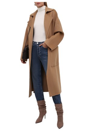 Женские кожаные ботильоны stivaletto eva 90 LE SILLA бежевого цвета по цене 62200 руб., арт. 2182T080R1PPGL0 | Фото 2 Женские кожаные ботильоны stivaletto eva 90 LE SILLA бежевого цвета, арт. 2182T080R1PPGL0 | Фото 2
