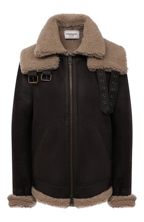 Женская дубленка FORTE DEI MARMI COUTURE темно-коричневого цвета по цене 191000 руб., арт. 21WF1904 | Фото 1 Женская дубленка FORTE DEI MARMI COUTURE темно-коричневого цвета, арт. 21WF1904 | Фото 1