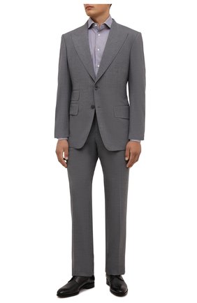 Мужская хлопковая сорочка ERMENEGILDO ZEGNA бордового цвета по цене 28700 руб., арт. 201321/9MS0BA | Фото 2 Мужская хлопковая сорочка ERMENEGILDO ZEGNA бордового цвета, арт. 201321/9MS0BA | Фото 2 (Длина (для топов): Стандартные; Рукава: Длинные; Материал внешний: Хлопок; Случай: Формальный; Принт: Клетка; Рубашки М: Slim Fit; Манжеты: На пуговицах; Воротник: Акула; Стили: Классический)