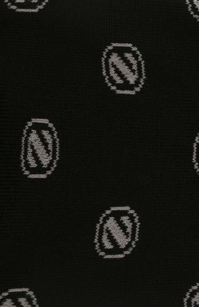 Мужские хлопковые носки ERMENEGILDO ZEGNA черного цвета, арт. N5V024500 | Фото 2 (Кросс-КТ: бельё; Материал внешний: Хлопок)