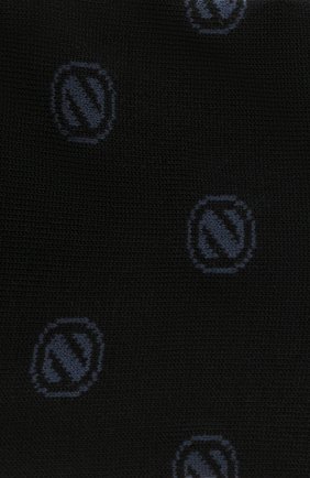 Мужские хлопковые носки ERMENEGILDO ZEGNA темно-синего цвета по цене 2255 руб., арт. N5V024500 | Фото 2 Мужские хлопковые носки ERMENEGILDO ZEGNA темно-синего цвета, арт. N5V024500 | Фото 2