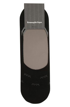 Мужские подследники ERMENEGILDO ZEGNA черного цвета по цене 2255 руб., арт. N5V044530 | Фото 1 Мужские подследники ERMENEGILDO ZEGNA черного цвета, арт. N5V044530 | Фото 1
