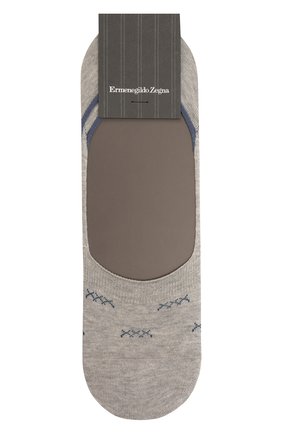 Мужские подследники ERMENEGILDO ZEGNA светло-серого цвета по цене 2255 руб., арт. N5V044530 | Фото 1 Мужские подследники ERMENEGILDO ZEGNA светло-серого цвета, арт. N5V044530 | Фото 1