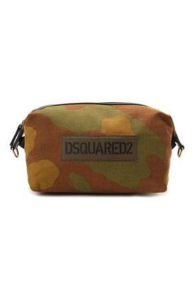 Мужская текстильная сумка DSQUARED2 хаки цвета по цене 33950 руб., арт. CBM0026 168S0074 | Фото 1 Мужская текстильная сумка DSQUARED2 хаки цвета, арт. CBM0026 168S0074 | Фото 1 (Материал: Текстиль; Ремень/цепочка: На ремешке)