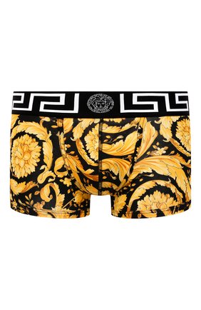 Мужские хлопковые боксеры VERSACE желтого цвета по цене 8220 руб., арт. 1000957/1A00515 | Фото 1 Мужские хлопковые боксеры VERSACE желтого цвета, арт. 1000957/1A00515 | Фото 1
