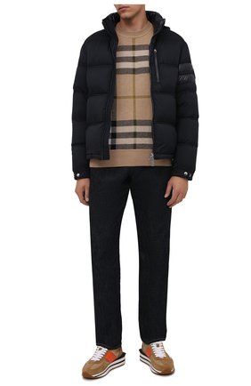 Мужская пуховая куртка delaume MONCLER темно-синего цвета по цене 107800 руб., арт. G2-091-1A000-05-53333 | Фото 2 Мужская пуховая куртка delaume MONCLER темно-синего цвета, арт. G2-091-1A000-05-53333 | Фото 2