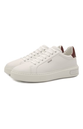 Мужские кожаные кеды miky BALLY белого цвета по цене 36850 руб., арт. MIKY/207 | Фото 1 Мужские кожаные кеды miky BALLY белого цвета, арт. MIKY/207 | Фото 1 (Материал внутренний: Натуральная кожа; Подошва: Массивная)