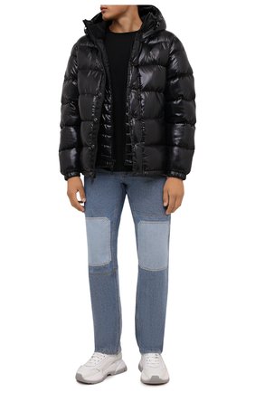 Мужская пуховая куртка POLO RALPH LAUREN черного цвета по цене 79950 руб., арт. 710811909 | Фото 2 Мужская пуховая куртка POLO RALPH LAUREN черного цвета, арт. 710811909 | Фото 2 (Материал внешний: Синтетический материал; Рукава: Длинные; Материал подклада: Синтетический материал; Материал утеплителя: Пух и перо; Длина (верхняя одежда): Короткие; Кросс-КТ: Куртка; Мужское Кросс-КТ: пуховик-короткий; Стили: Кэжуэл)