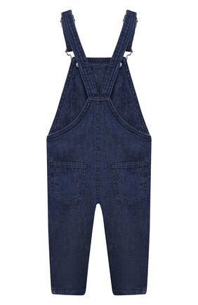 Детский джинсовый комбинезон STELLA MCCARTNEY синего цвета по цене 6510 руб., арт. 603354/SRK78 | Фото 2 Детский джинсовый комбинезон STELLA MCCARTNEY синего цвета, арт. 603354/SRK78 | Фото 2 (Материал подклада: Хлопок; Рукава: Короткие; Материал внешний: Хлопок)