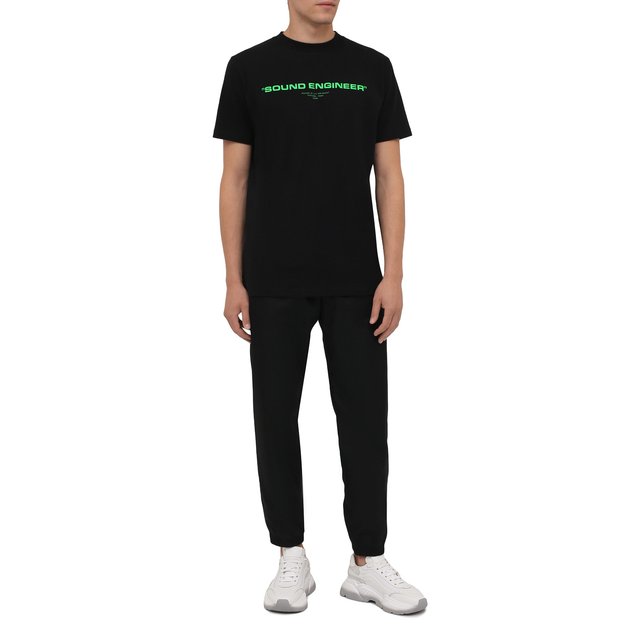 фото Хлопковая футболка off-white