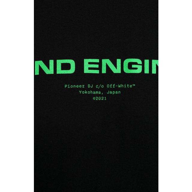 фото Хлопковая футболка off-white