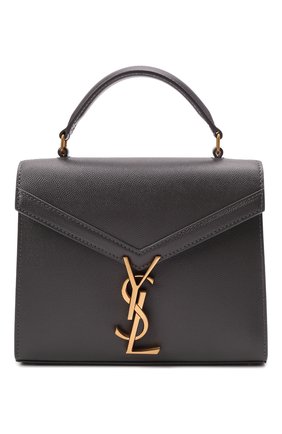 Женская сумка cassandra mini SAINT LAURENT темно-серого цвета по цене 173500 руб., арт. 623930/B0W0W | Фото 1 Женская сумка cassandra mini SAINT LAURENT темно-серого цвета, арт. 623930/B0W0W | Фото 1 (Материал: Натуральная кожа; Размер: mini; Сумки-технические: Сумки top-handle; Ремень/цепочка: На ремешке)