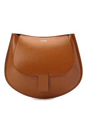Женская сумка crescent JIL SANDER коричневого цвета по цене 95850 руб., арт. JSPT853402-WTB69159N | Фото 1 Женская сумка crescent JIL SANDER коричневого цвета, арт. JSPT853402-WTB69159N | Фото 1 (Материал: Натуральная кожа; Размер: small, medium; Сумки-технические: Сумки через плечо)