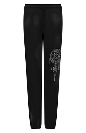 Мужские хлопковые джоггеры MARCELO BURLON черного цвета по цене 44350 руб., арт. CMCH024F21FLE002 | Фото 1 Мужские хлопковые джоггеры MARCELO BURLON черного цвета, арт. CMCH024F21FLE002 | Фото 1 (Материал внешний: Хлопок; Длина (брюки, джинсы): Стандартные; Силуэт М (брюки): Джоггеры; Стили: Спорт-шик)