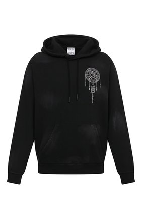 Мужской хлопковое худи MARCELO BURLON черного цвета по цене 49950 руб., арт. CMBB007F21FLE010 | Фото 1 Мужской хлопковое худи MARCELO BURLON черного цвета, арт. CMBB007F21FLE010 | Фото 1 (Материал внешний: Хлопок; Рукава: Длинные; Длина (для топов): Стандартные; Мужское Кросс-КТ: Худи-одежда; Принт: С принтом; Стили: Спорт-шик)