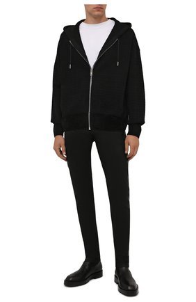 Мужской кардиган GIVENCHY черного цвета по цене 105500 руб., арт. BM00RL4Y8A | Фото 2 Мужской кардиган GIVENCHY черного цвета, арт. BM00RL4Y8A | Фото 2