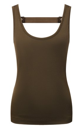Женский топ из вискозы GIVENCHY хаки цвета по цене 37350 руб., арт. BW60UD30MQ | Фото 1 Женский топ из вискозы GIVENCHY хаки цвета, арт. BW60UD30MQ | Фото 1