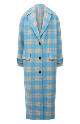 Женское пальто MSGM голубого цвета по цене 76850 руб., арт. 3141MDC19A 217612 | Фото 1 Женское пальто MSGM голубого цвета, арт. 3141MDC19A 217612 | Фото 1