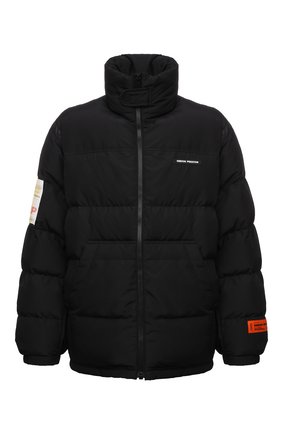 Мужская утепленная куртка HERON PRESTON черного цвета по цене 65950 руб., арт. HMED008F21FAB0011000 | Фото 1 Мужская утепленная куртка HERON PRESTON черного цвета, арт. HMED008F21FAB0011000 | Фото 1