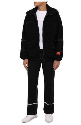 Мужская утепленная куртка HERON PRESTON черного цвета по цене 75450 руб., арт. HMEA067F21FAB0011000 | Фото 2 Мужская утепленная куртка HERON PRESTON черного цвета, арт. HMEA067F21FAB0011000 | Фото 2