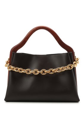 Женская сумка mount small BOTTEGA VENETA темно-коричневого цвета по цене 478500 руб., арт. 667410/V12J2 | Фото 1