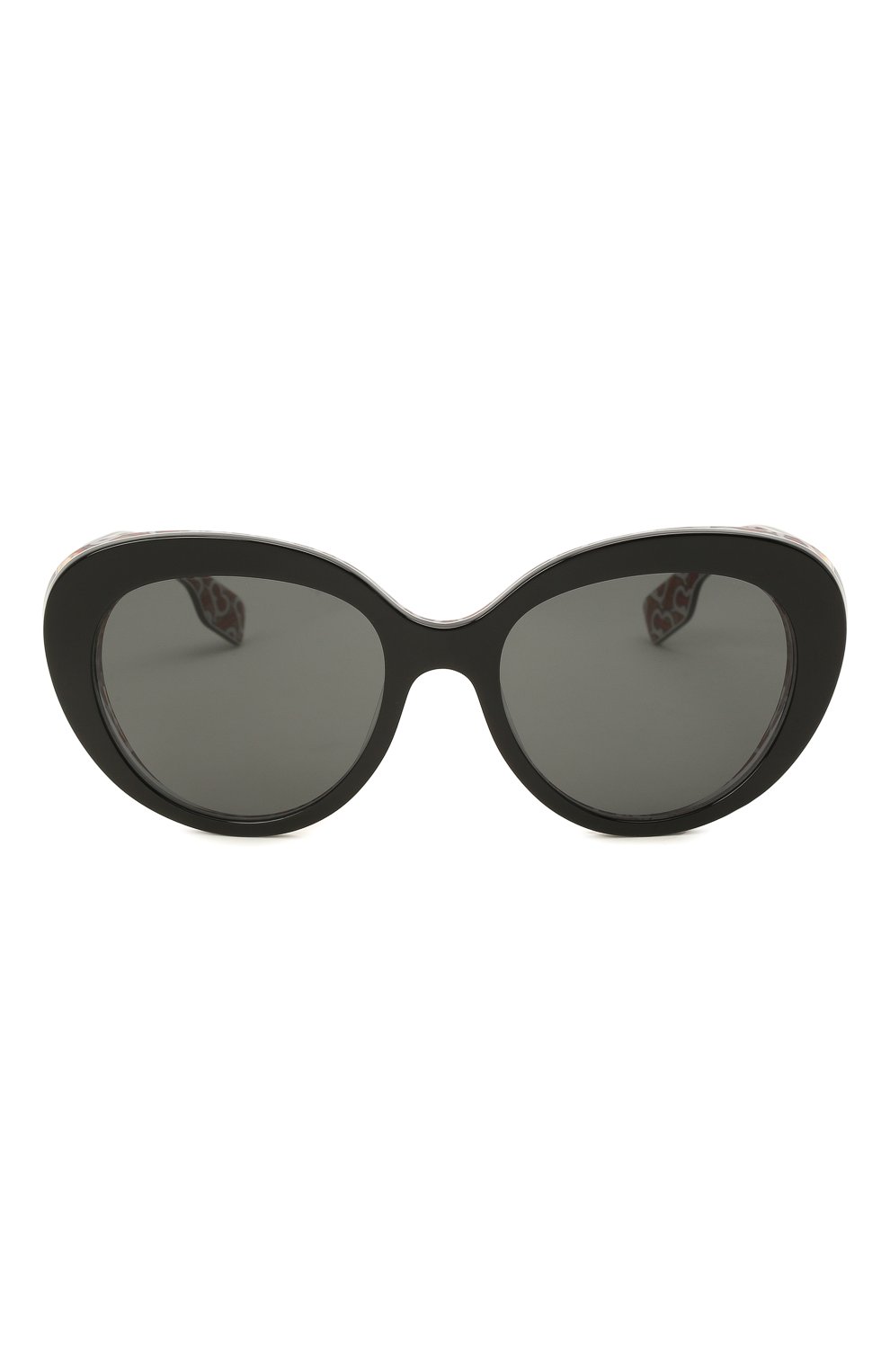 Женские солнцезащитные очки BURBERRY черного цвета, арт. 4298-382287 | Фото 3 (Материал: Пластик; Тип очков: С/з)
