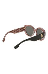 Женские солнцезащитные очки BURBERRY черного цвета, арт. 4298-382287 | Фото 4 (Материал: Пластик; Тип очков: С/з)
