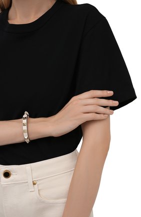 Женский кожаный браслет rockstud VALENTINO кремвого цвета по цене 15700 руб., арт. WW2J0255/VIT | Фото 2 Женский кожаный браслет rockstud VALENTINO кремвого цвета, арт. WW2J0255/VIT | Фото 2