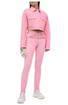 Женские джинсы GIVENCHY розового цвета по цене 105500 руб., арт. BW50RD50N1 | Фото 2 Женские джинсы GIVENCHY розового цвета, арт. BW50RD50N1 | Фото 2