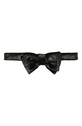 Мужской галстук-бабочка ETON черного цвета, арт. A000 33150 | Фото 1 (Материал: Текстиль, Синтетический материал)