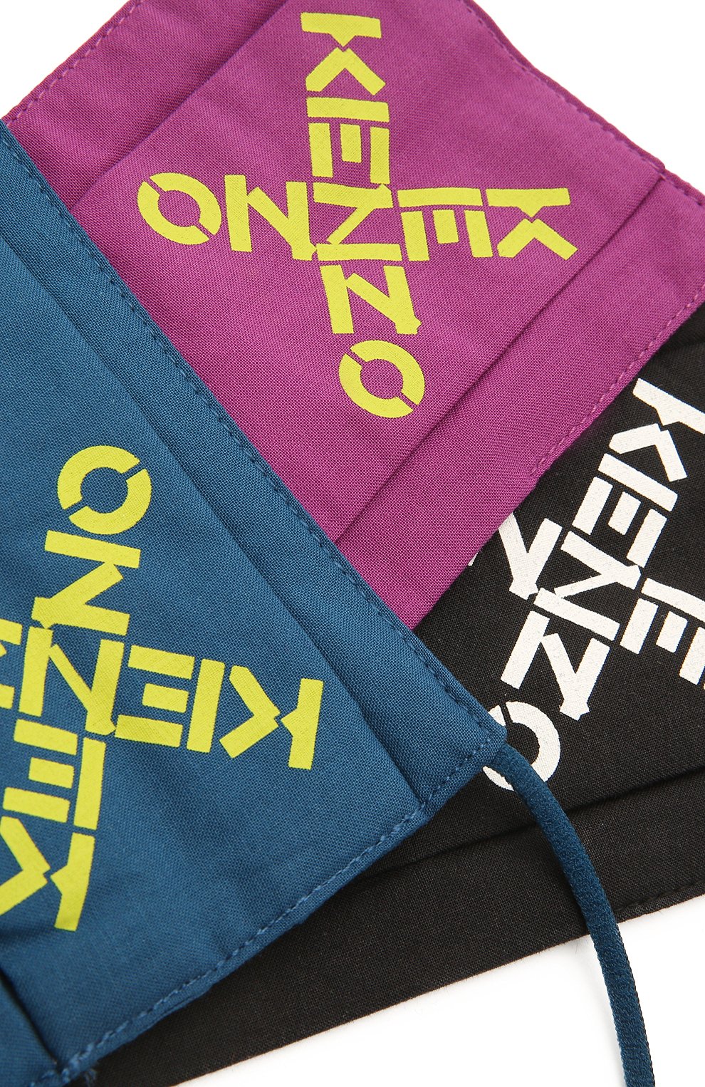 Мужская набор из трех масок для лица kenzo sport KENZO разноцветного цвета по цене 0 руб., арт. FA68MK221SCB | Фото 8 Мужская набор из трех масок для лица kenzo sport KENZO разноцветного цвета, арт. FA68MK221SCB | Фото 8 (Материал: Текстиль, Хлопок; Мужское Кросс-КТ: Маска)