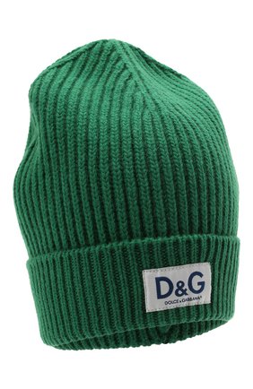 Мужская шерстяная шапка DOLCE & GABBANA темно-зеленого цвета по цене 23950 руб., арт. GXE83T/JBVB6 | Фото 1 Мужская шерстяная шапка DOLCE & GABBANA темно-зеленого цвета, арт. GXE83T/JBVB6 | Фото 1 (Материал: Шерсть; Кросс-КТ: Трикотаж)