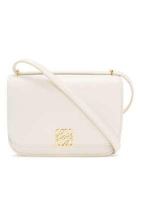 Женская сумка goya small LOEWE белого цвета по цене 217500 руб., арт. A896N09X01/ | Фото 1 Женская сумка goya small LOEWE белого цвета, арт. A896N09X01/ | Фото 1