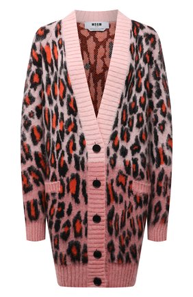 Женский кардиган MSGM разноцветного цвета по цене 57750 руб., арт. 3141MDM113 217775 | Фото 1 Женский кардиган MSGM разноцветного цвета, арт. 3141MDM113 217775 | Фото 1 (Рукава: Длинные; Длина (для топов): Удлиненные; Материал внешний: Синтетический материал, Шерсть; Женское Кросс-КТ: кардиган-трикотаж; Стили: Спорт-шик)