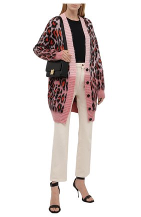 Женский кардиган MSGM разноцветного цвета по цене 57750 руб., арт. 3141MDM113 217775 | Фото 2 Женский кардиган MSGM разноцветного цвета, арт. 3141MDM113 217775 | Фото 2 (Рукава: Длинные; Длина (для топов): Удлиненные; Материал внешний: Синтетический материал, Шерсть; Женское Кросс-КТ: кардиган-трикотаж; Стили: Спорт-шик)