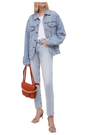 Женские джинсы RAG&BONE голубого цвета по цене 29750 руб., арт. WDD21P2767B1MH | Фото 2 Женские джинсы RAG&BONE голубого цвета, арт. WDD21P2767B1MH | Фото 2