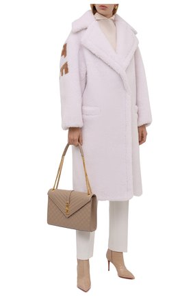 Женская шуба из экомеха FORTE DEI MARMI COUTURE белого цвета по цене 61500 руб., арт. 21WF1563 | Фото 2 Женская шуба из экомеха FORTE DEI MARMI COUTURE белого цвета, арт. 21WF1563 | Фото 2