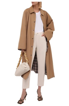 Женский двусторонний плащ FORTE DEI MARMI COUTURE коричневого цвета по цене 71650 руб., арт. 21WF1503 | Фото 2 Женский двусторонний плащ FORTE DEI MARMI COUTURE коричневого цвета, арт. 21WF1503 | Фото 2