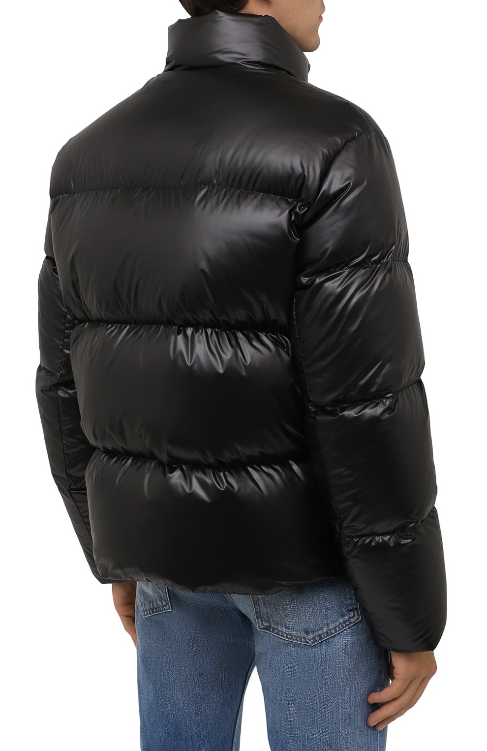 Мужская пуховая куртка boss x porsche BOSS черного цвета, арт. 50455843 | Фото 4 (Кросс-КТ: Куртка; Мужское Кросс-КТ: пуховик-короткий; Рукава: Длинные; Материал внешний: Синтетический материал; Материал подклада: Синтетический материал; Длина (верхняя одежда): Короткие; Материал утеплителя: Пух и перо; Стили: Кэжуэл)