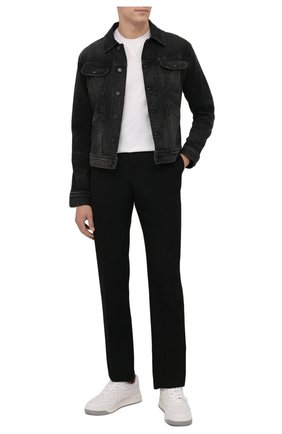 Мужская джинсовая куртка TOM FORD черного цвета по цене 96700 руб., арт. BYJ50/TFD116 | Фото 2 Мужская джинсовая куртка TOM FORD черного цвета, арт. BYJ50/TFD116 | Фото 2 (Рукава: Длинные; Длина (верхняя одежда): Короткие; Материал внешний: Хлопок; Кросс-КТ: Куртка, Деним; Стили: Кэжуэл)