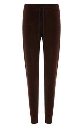 Мужские хлопковые джоггеры TOM FORD темно-коричневого цвета по цене 85300 руб., арт. BY289/TFJ230 | Фото 1 Мужские хлопковые джоггеры TOM FORD темно-коричневого цвета, арт. BY289/TFJ230 | Фото 1 (Материал внешний: Хлопок; Длина (брюки, джинсы): Стандартные; Силуэт М (брюки): Джоггеры; Стили: Спорт-шик; Кросс-КТ: Спорт)